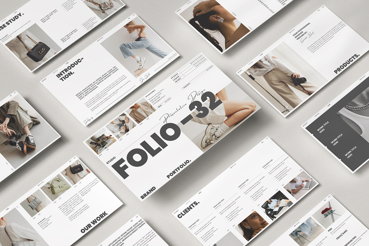 Brand Portfolio Presentation Design, a Presentation Template by ArtisanaAura (Photo 8 of 13)