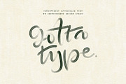 Gotta Type SVG Color Font, a Script Font by Creativeqube Design (Thumbnail 1 of 9)
