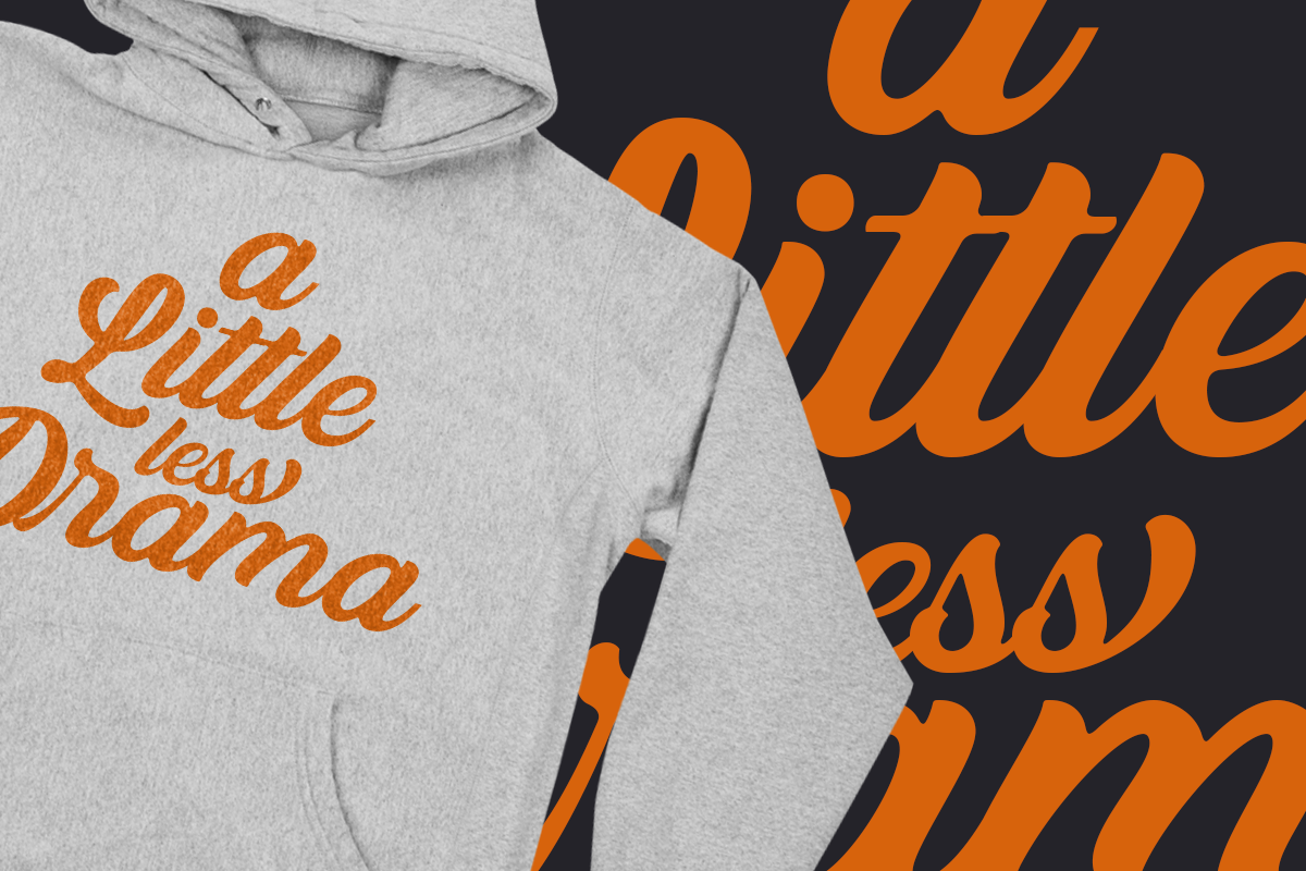Bandira Script Typeface preview 5
