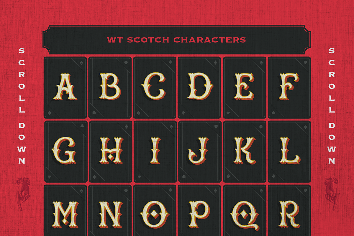 WT Scotch + Bonus, a Font by Winston Type Co. (Photo 10 of 10)