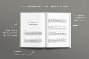 Modern Sans Book Template