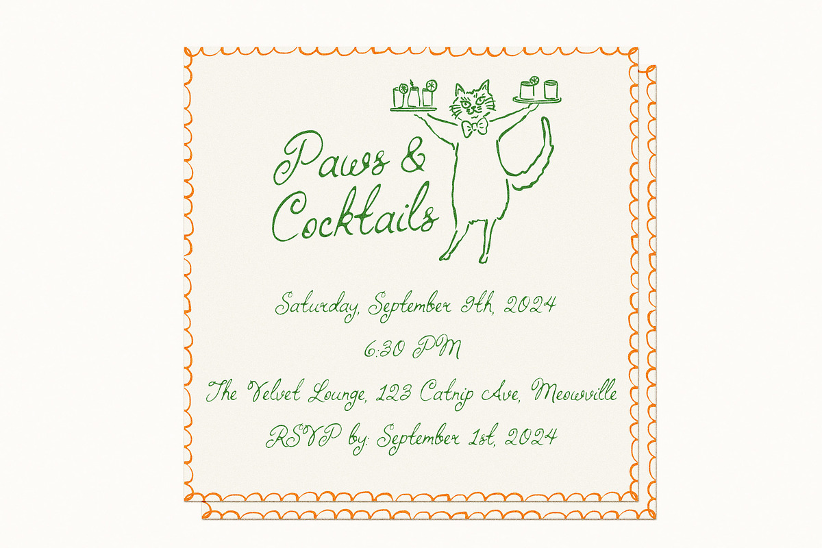 Whimsy Feast Whimsical Wedding Font, a Handwritten Font by Ayya Studio (Photo 11 of 18)