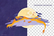 Romantic Dragons | Illustration Kit, an Animal Illustration by TMETA design (Thumbnail 8 of 12)