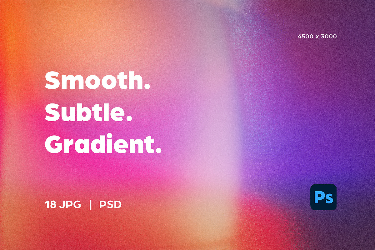 Smooth Gradient System, a Texture Graphic by Filip Studio (Photo 1 of 11)