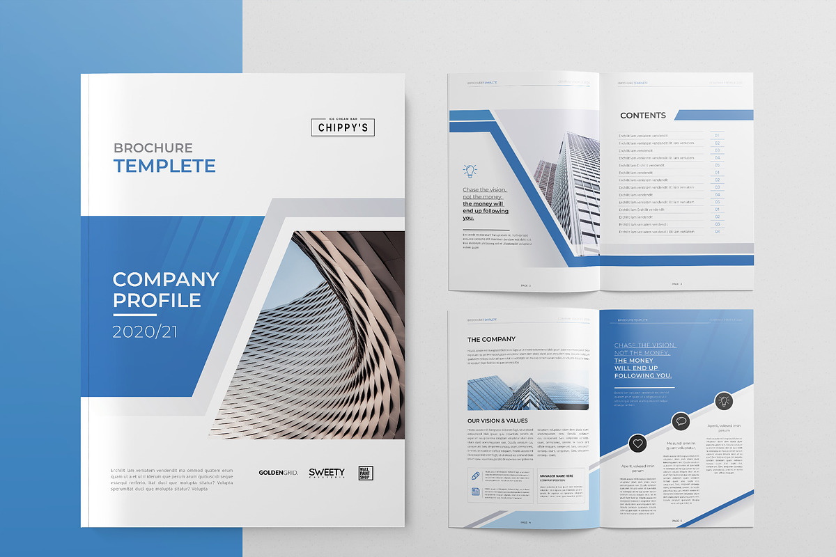 The Profile Brochure, a Brochure Template by BrochuresFactory (Photo 2 of 6)