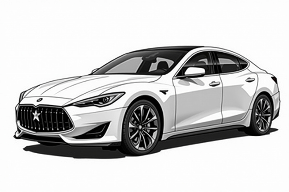 Luxury Sports Sedan Vector Clipart S, an Illustration by Designs_River (Photo 3 of 7)