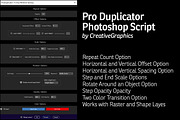 Pro Duplicator Photoshop Script preview 3