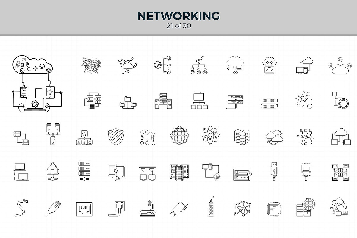 Jumbo Line Icons Pack, an Outline Icon by Jumbo Icons (Photo 23 of 48)
