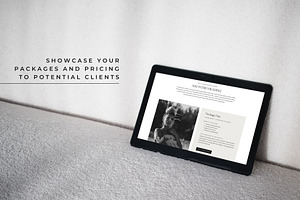 Showit Pricing Guide Template