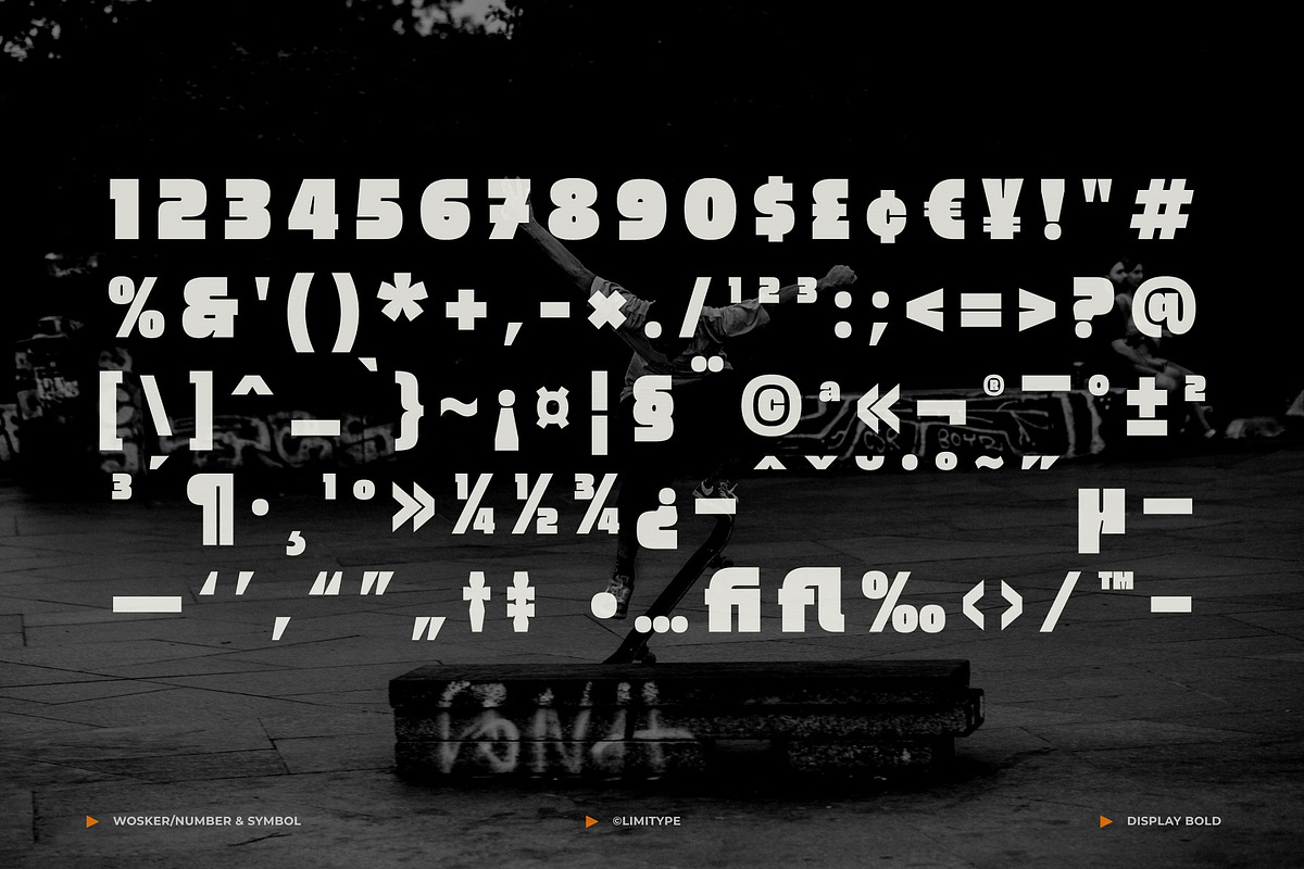 Wosker - Bold Font, a Sans Serif Font by limitype (Photo 9 of 10)
