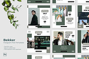 Bekker - Instagram Post Template, a Social Media Template by MuSan (Thumbnail 1 of 4)