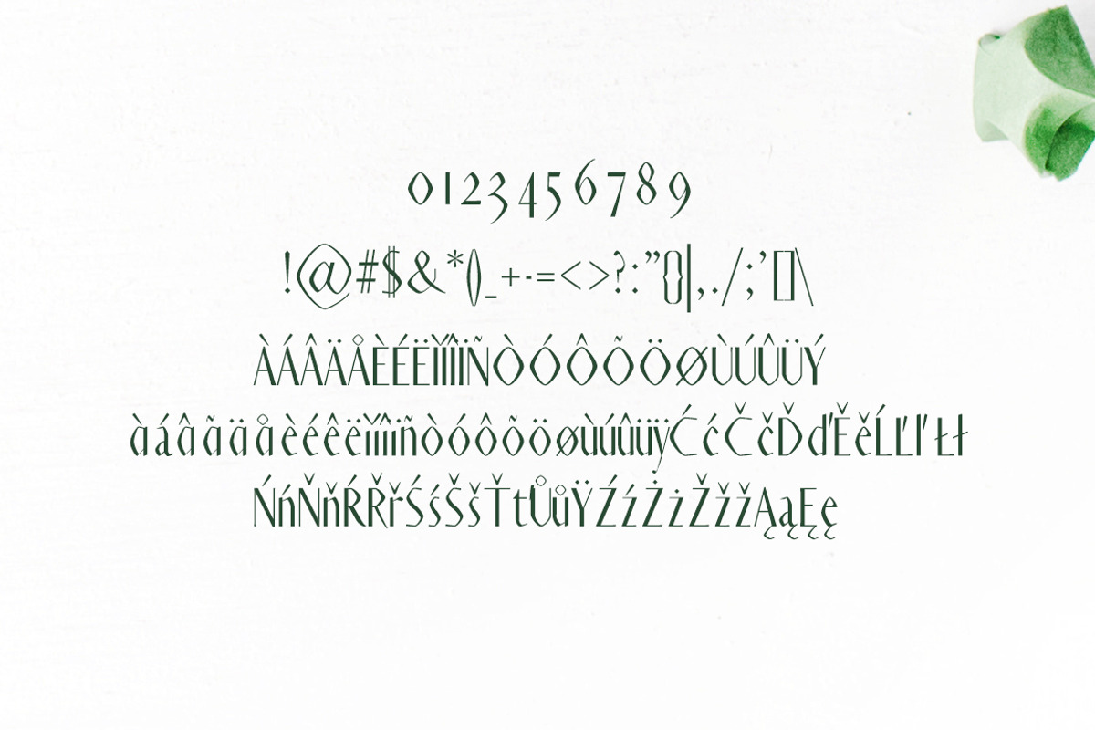 Ainsley Sans Serif Font preview 4