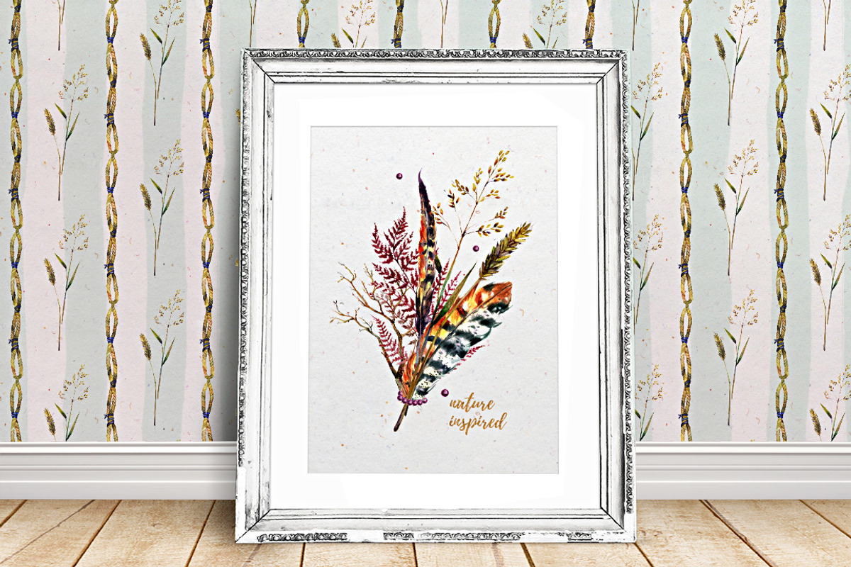 Enchanted Woods Watercolor Mega Pack, a Decorative Illustration by Inna Sinano (Photo 8 of 8)