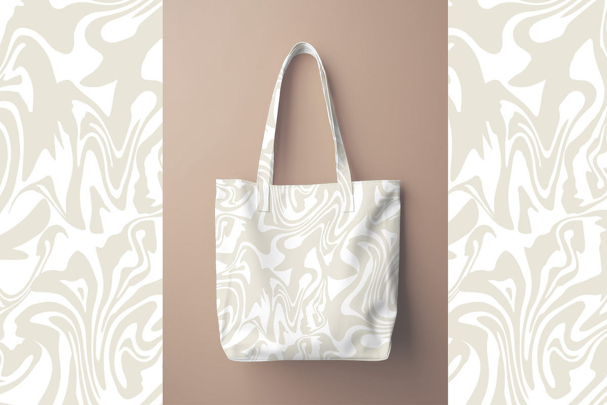 Beige Liquid Texture, a Pattern Graphic by MalyskaStudio (Photo 4 of 4)
