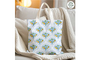 Lemon Scalloped Seamless Pattern, a Food Illustration by TitaLivingArt (Thumbnail 8 of 10)