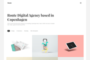 Route Personal &  Portfolio Template, a Bootstrap Template by iothemes (Thumbnail 1 of 2)