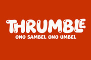 Thrumble, a Handwritten Font by rulihoki studio (Thumbnail 2 of 6)
