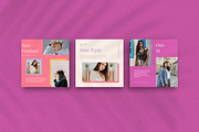 Pastel Instagram Template, a Social Media Template by Inkofert (Thumbnail 4 of 11)