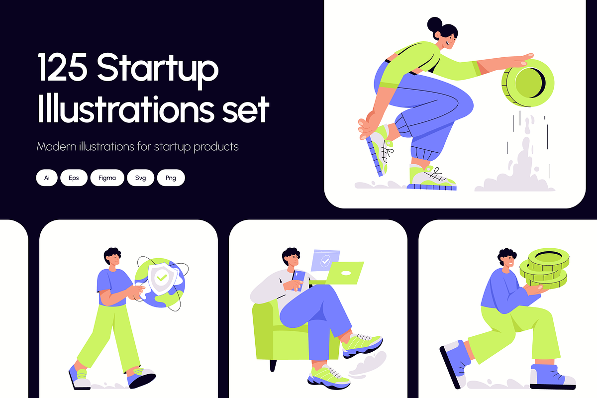 Startup Illustrations, a Finance Illustration by Vectors Market (Photo 1 of 14)
