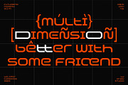 Belamor - Futuristic Variable Font, a Sans Serif Font by Drizy (Thumbnail 6 of 10)