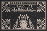 370 Classical Scene-Building Vectors, an Object Illustration by Paper Element (Thumbnail 1 of 17)