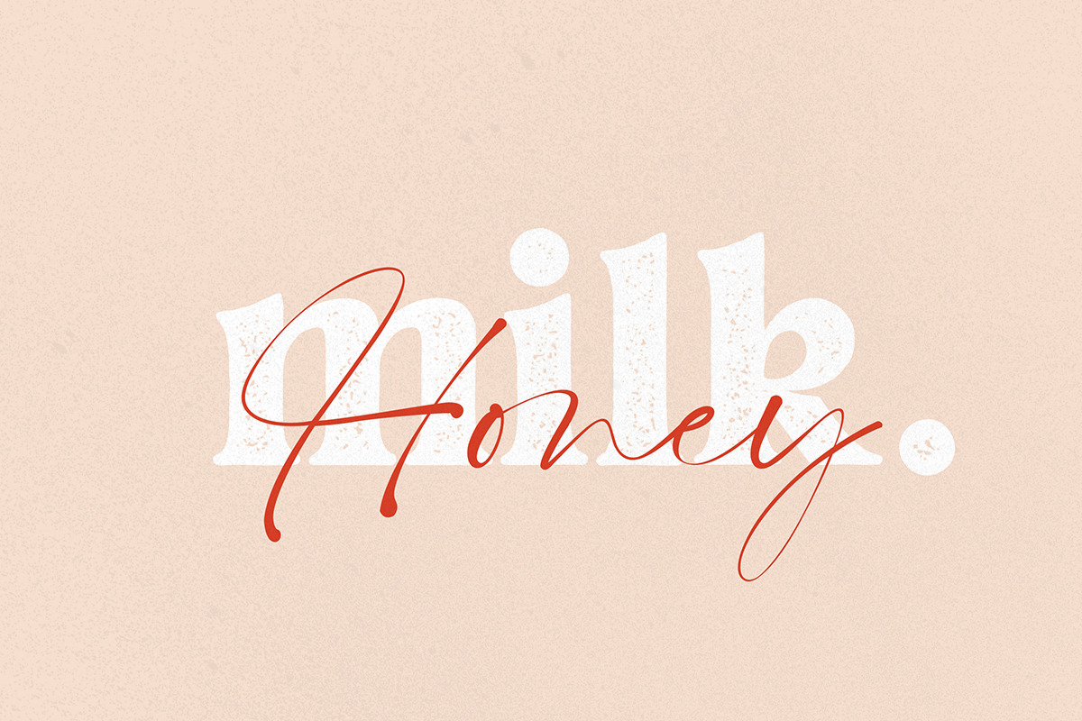 Fashion Modish / Vintage Letterpress, a Font by typeline studio (Photo 3 of 17)