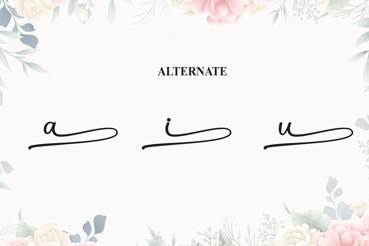 Kamala | Script Font, a Handwritten Font by Scratchones (Photo 8 of 9)