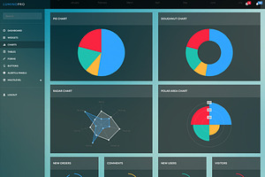 Lumino Pro: Bootstrap Admin Template