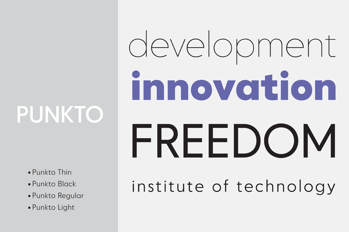 Punkto, a Sans Serif Font by Ahmet Altun (Photo 5 of 7)