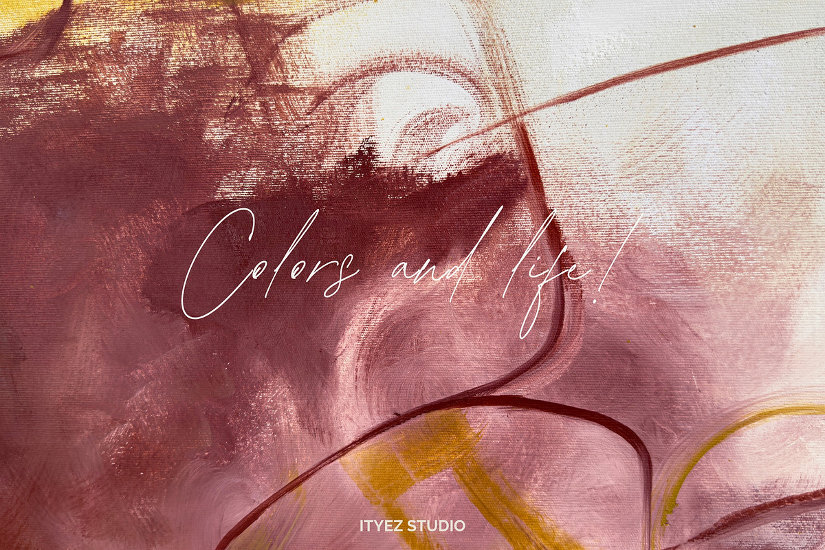 Colorful Abstract Artwork, a Texture Illustration by Ityez Studio (Photo 7 of 12)