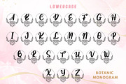 Botanica Monogram Font, a Symbol Font by AnningArts (Thumbnail 7 of 9)