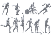 Low Poly Sport Pose Pack, a Characters & Person 3D Model by Daniel Mikulik (Thumbnail 5 of 5)