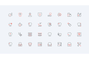 Dental care tooth check dentist icon, an Object Illustration by Lemberg Vector