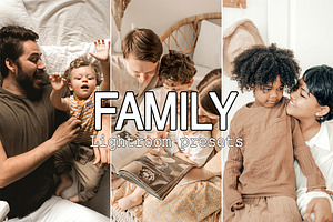 5 Warm Family Lightroom Presets, a Preset Add-On by Presets by Yevhen