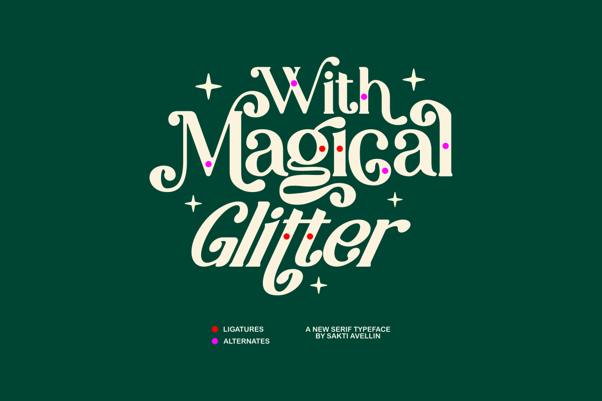 Magic Avenue - A New Serif Typeface, a Serif Font by SaktiAvellin (Photo 4 of 13)