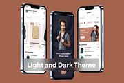 Bagishop - E Commerce App UI Kits, an App Template by Minialis (Thumbnail 5 of 6)