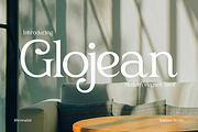 Glojean – Modern Elegant Serif, a Serif Font by Vadovastd (Thumbnail 1 of 8)