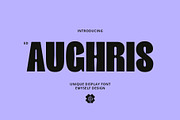 ED Aughris - Display Sans font, a Sans Serif Font by Emyself Design (Thumbnail 1 of 10)