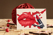 Make Up Watercolor Set, an Object Illustration by BarvArt (Thumbnail 12 of 13)