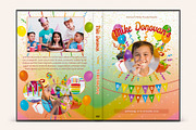 Kids Birthday Party DVD Covers Vol01, a Stationery Template by Sargatal (Thumbnail 3 of 6)