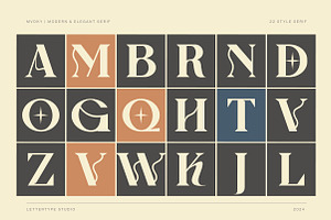 Mvoky Modern & Elegant Serif Family