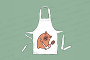Cute Capybara Sporty Style, a Sport Illustration by Palau (Thumbnail 4 of 12)