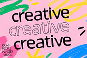 Woblen Hand-Drawn Display Font, a Handwritten Font by Muksal Creative (Thumbnail 5 of 14)