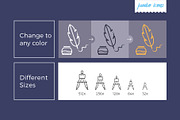 Art Line Vector Icons V2, an Outline Icon by Jumbo Icons (Thumbnail 3 of 5)