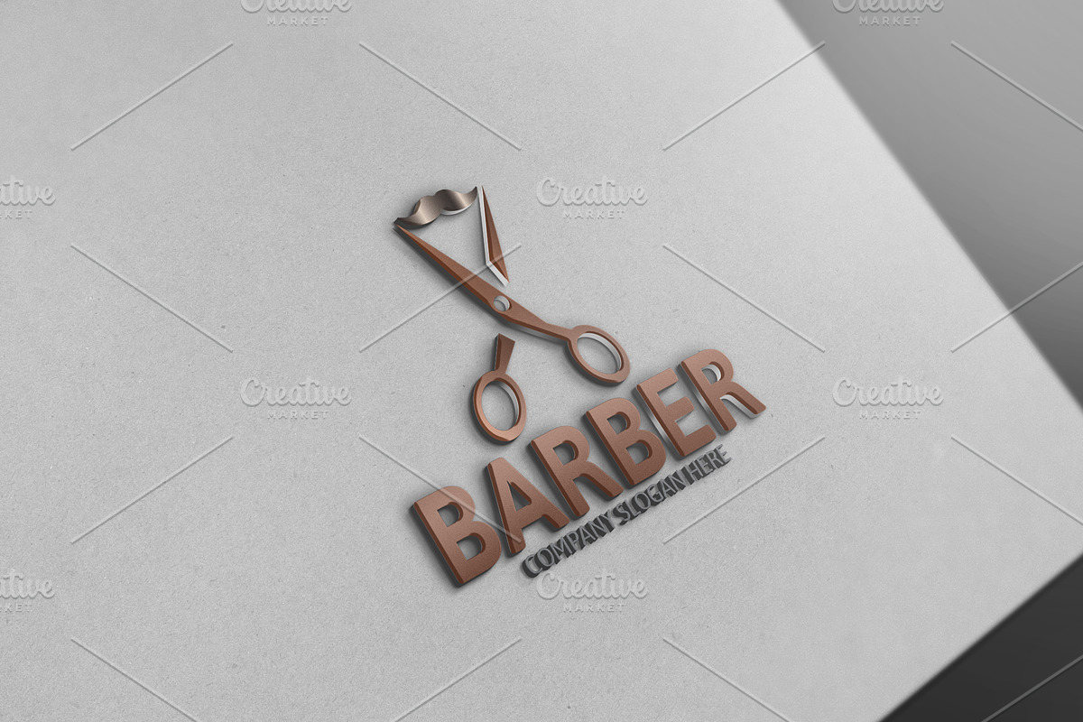 Barber Logo, a Branding & Logo Template by Josuf Media