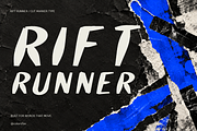 Rift Runner — Bold Cut Marker, a Handwritten Font by Colorsfav (Thumbnail 1 of 11)