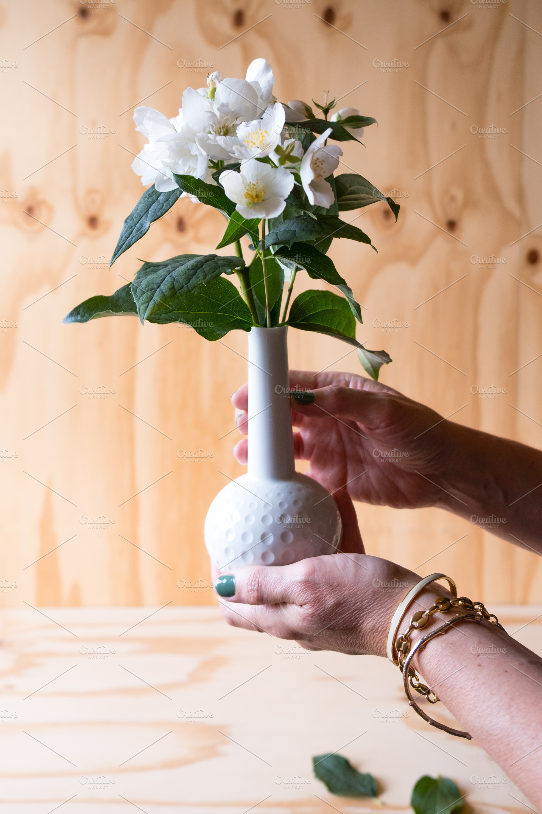 Soft Spring Still Life – Minimal, a Person Photo by The Responsible Creatives
