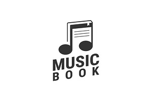 music book logo
