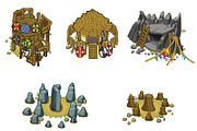 Tower Defence - Wooden Buildings, an Object Graphic by quicky (Thumbnail 2 of 2)