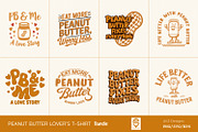 Peanut Butter Lover’s T-Shirt Bundle, a Graphic by shaondesigns (Thumbnail 1 of 8)